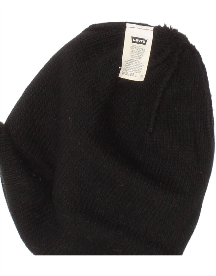 Căciulă pentru bărbați Levi's, mărime unica, acrilic negru