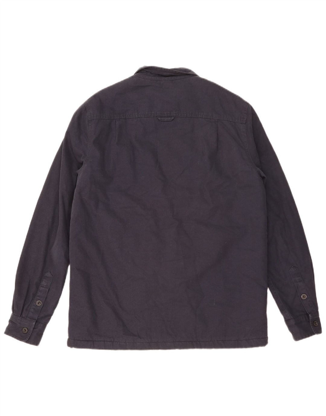 Cămașă Sherpa Lumberjack Superdry pentru bărbați, bumbac mediu albastru bleumarin