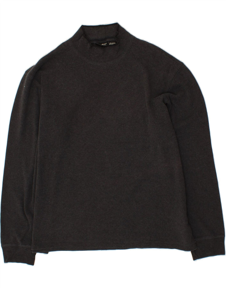 EDDIE BAUER Mens Sweatshirt Jumper Large Grey Cotton Vintage Eddie Bauer and Second-Hand Eddie Bauer from Messina Hembry 