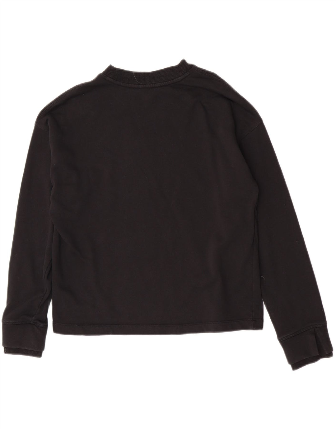 Dkny Pulover supradimensionat cu grafic pentru femei UK 10 Bumbac negru mic