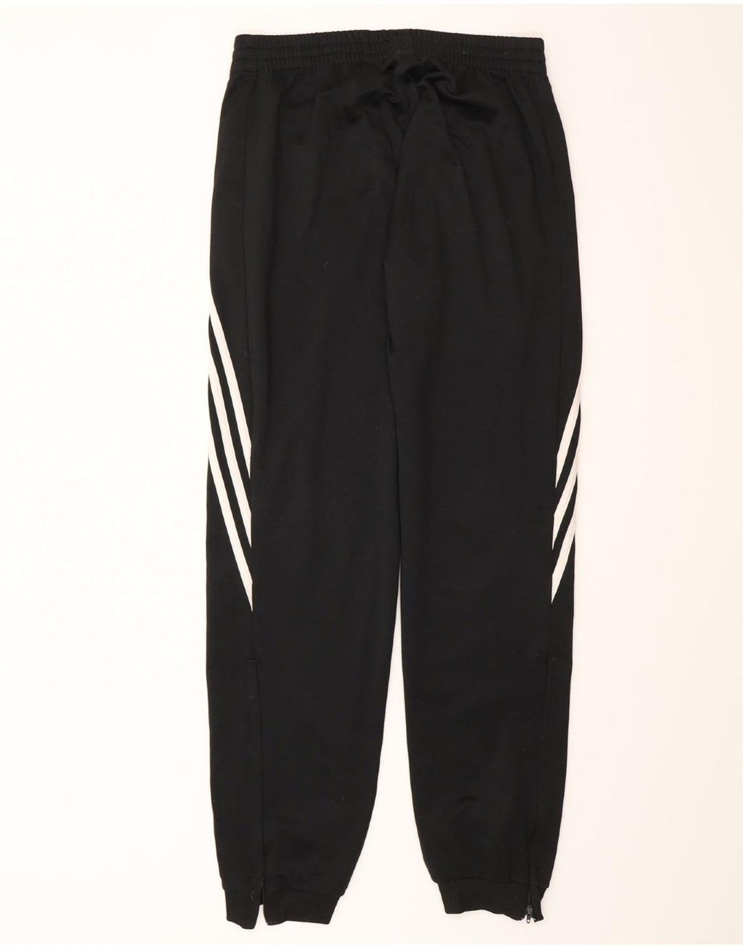 ADIDAS Mens Tracksuit Trousers Joggers Small  Black Polyester