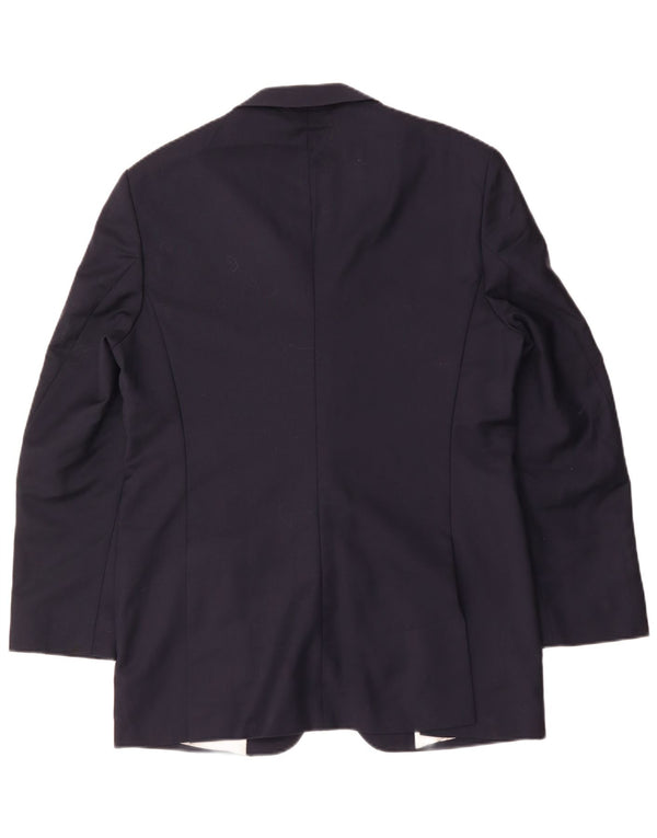 Blazer pentru bărbați Zara cu 2 nasturi EU 54 XL Bleumarin