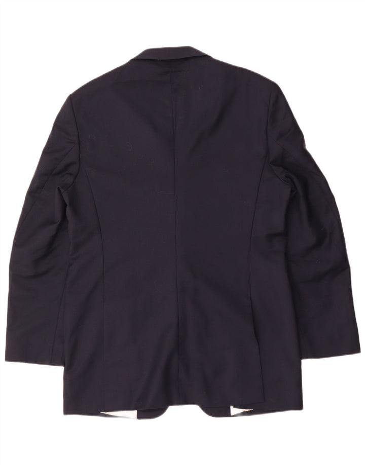 Blazer pentru bărbați Zara cu 2 nasturi EU 54 XL Bleumarin
