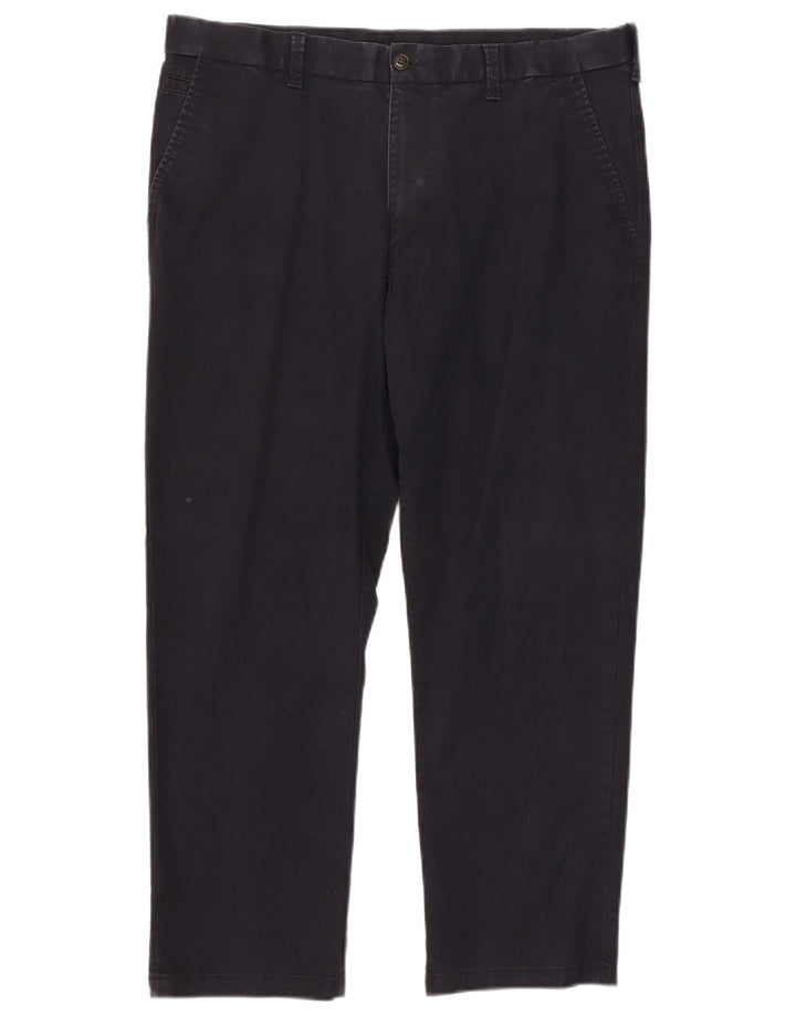 Pantaloni chino obișnuiți Blue Harbour pentru bărbați Marks & Spencer L38 L29 bleumarin