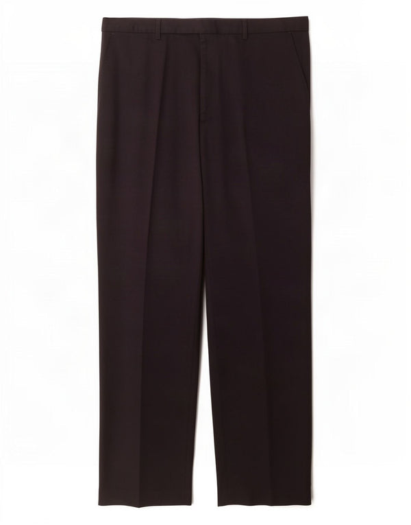 Pantaloni de costum obișnuiți pentru bărbați Marks & Spencer L40 L33 Poliester bleumarin