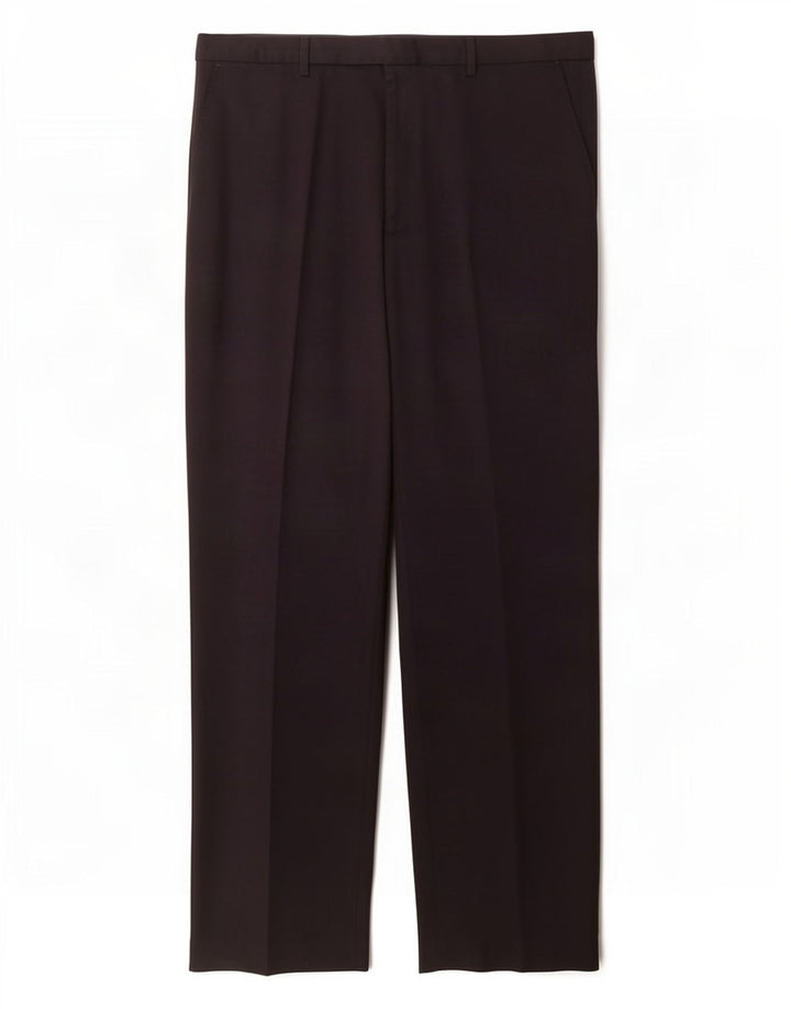 Pantaloni de costum obișnuiți pentru bărbați Marks & Spencer L40 L33 Poliester bleumarin