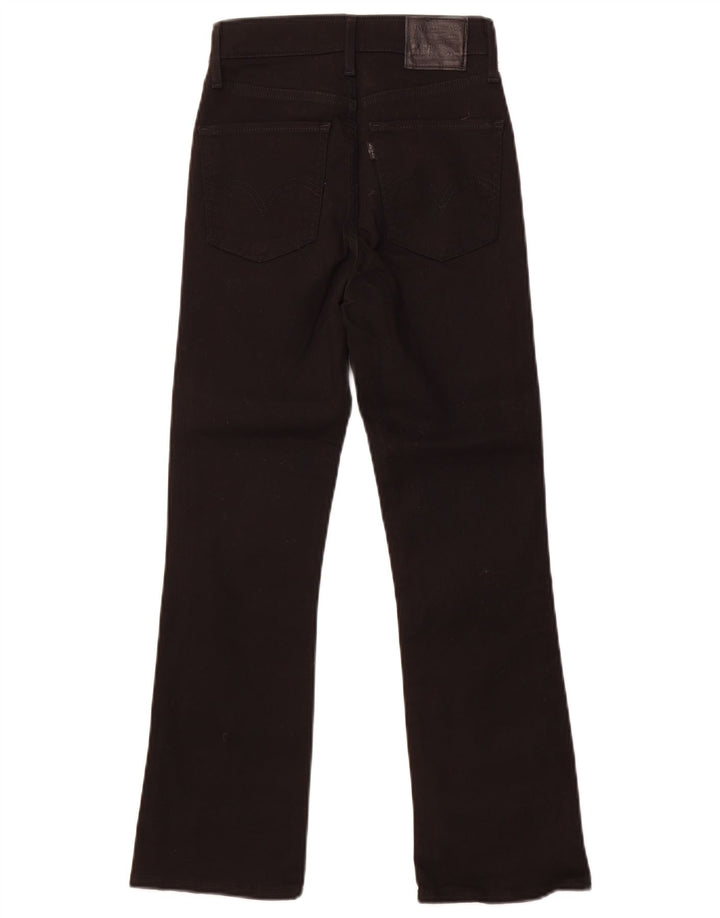 Blugi Levi's Bootcut pentru femei W24 L26 bumbac negru