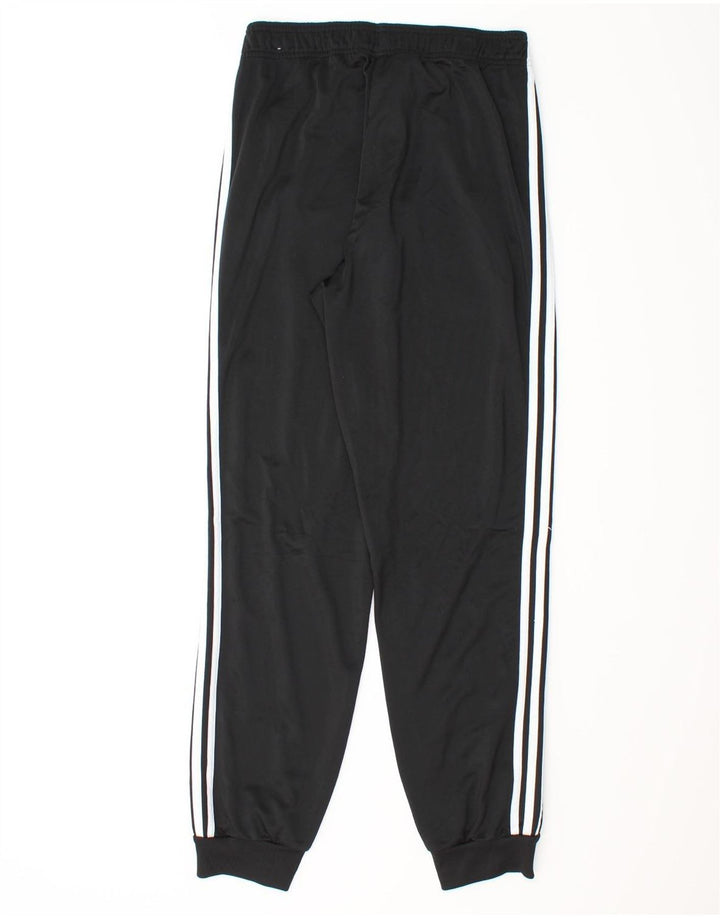 Pantaloni de trening Adidas pentru bărbați Joggeri poliester mediu negru
