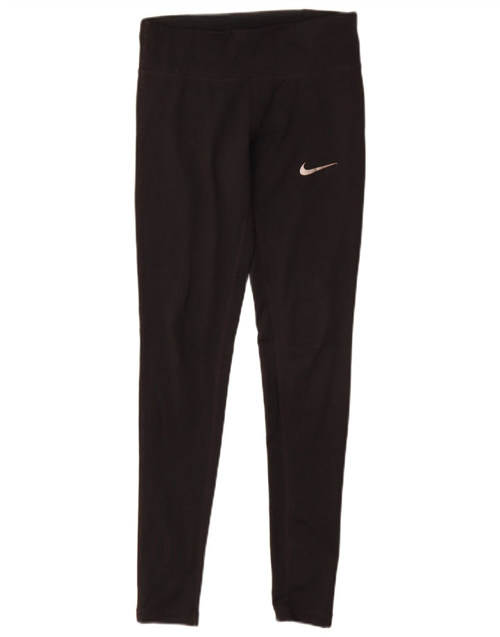 Leggings Nike Dri Fit pentru femei UK 6 XS Poliester negru