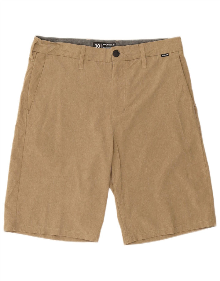 Pantaloni scurți chino pentru bărbați Hurley W30 Poliester Bej Mediu