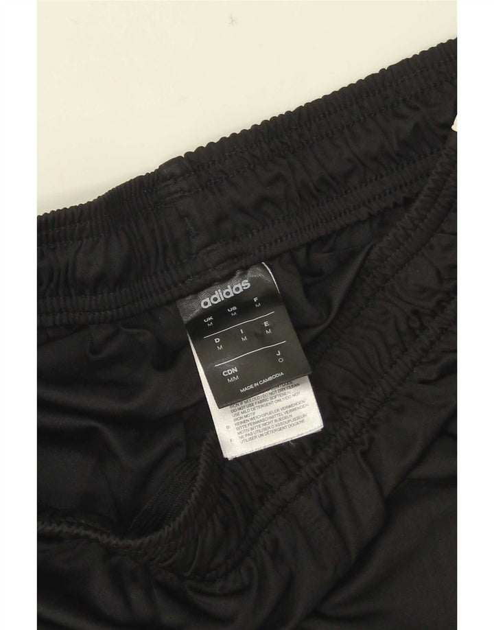Pantaloni scurți sport Climalite Adidas pentru femei UK 12 Poliester mediu negru