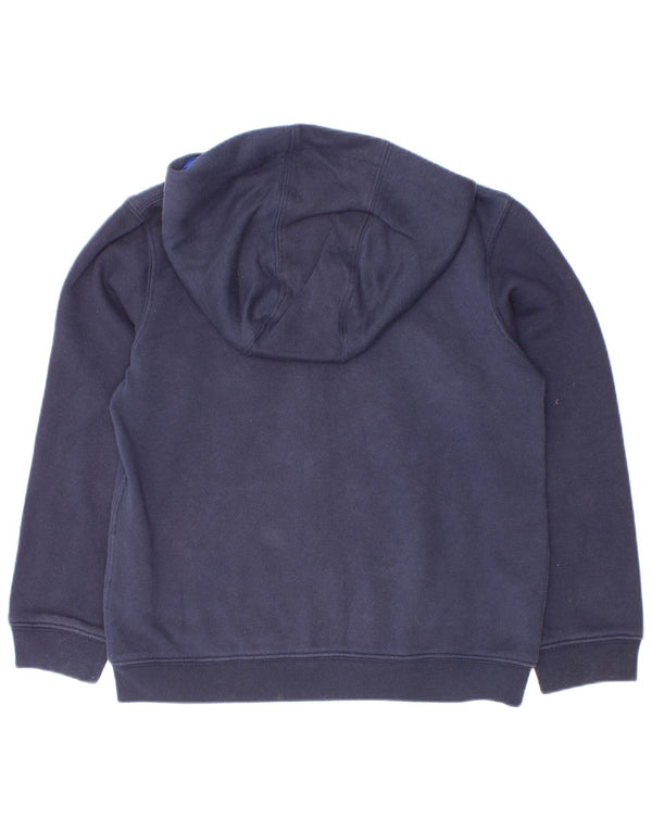 Pulover Nike pentru băieți, cu fermoar, 6-7 ani, mare, bleumarin, bumbac