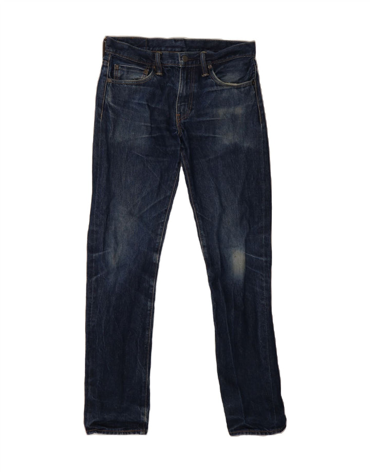 LEVI'S Mens 511 Slim Jeans W32 L32 Blue Cotton Vintage Levi's and Second-Hand Levi's from Messina Hembry 