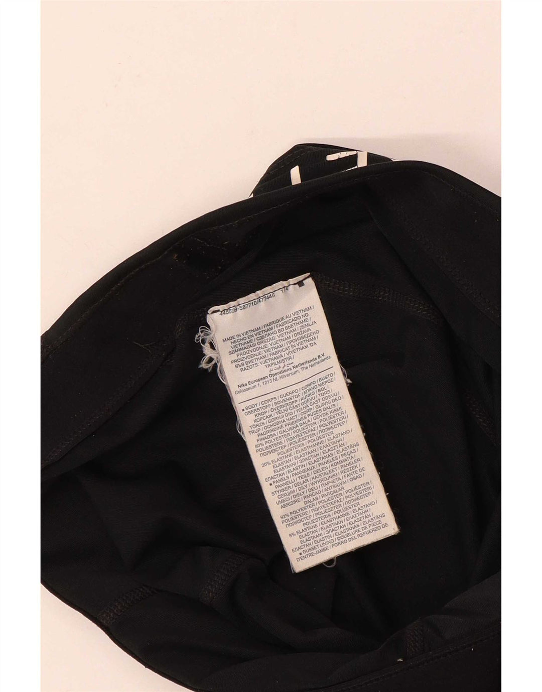 Leggings grafic Nike pentru femei UK 10 Poliester negru mic