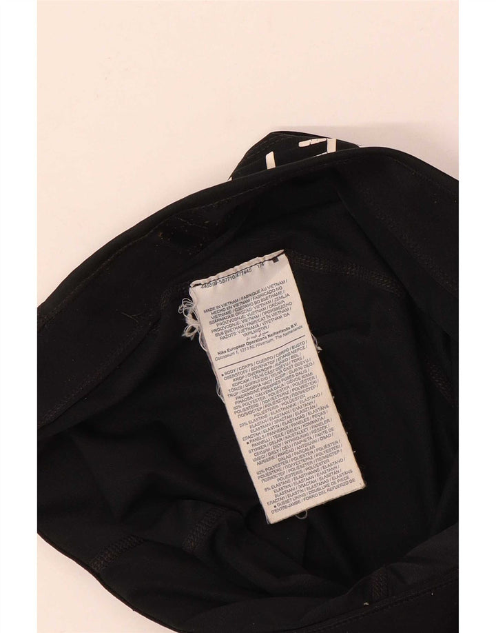 Leggings grafic Nike pentru femei UK 10 Poliester negru mic