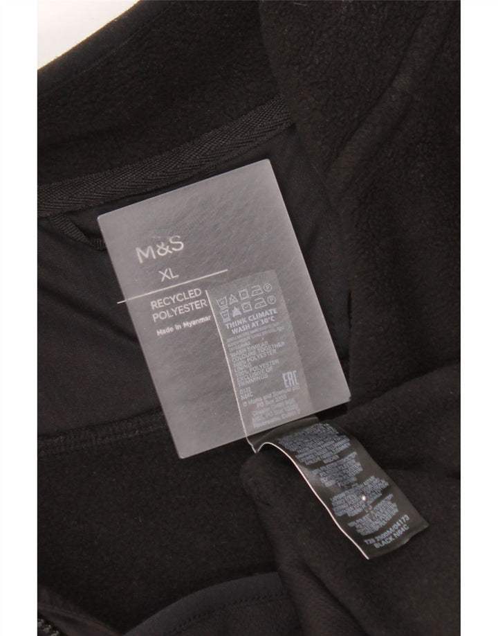 Jachetă din lână pentru bărbați Marks & Spencer UK 42 XL Poliester negru