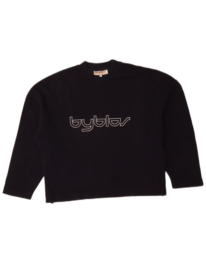 Hanorac oversized pentru femei Byblos Pulover US 8 Medium Bleumarin