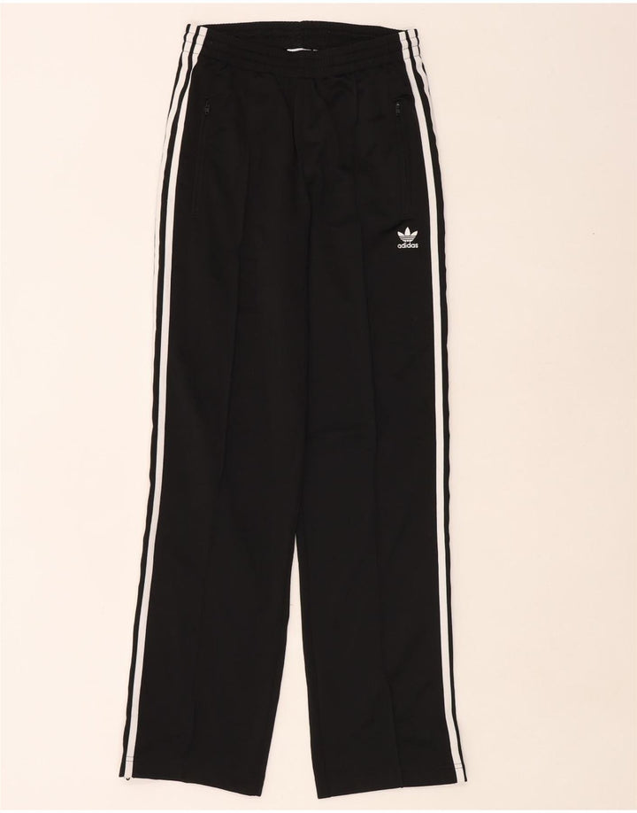 Pantaloni de trening Adidas pentru femei UK 8 Poliester negru mic