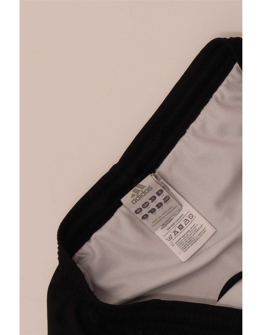 Pantaloni scurți sport Adidas pentru bărbați, poliester mediu negru