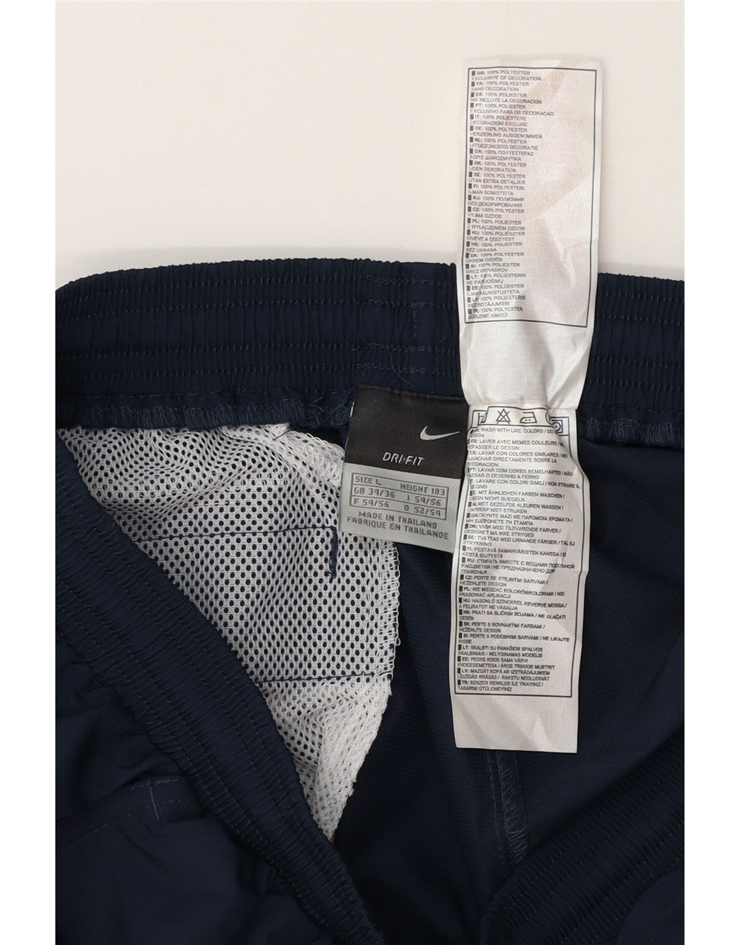 Pantaloni scurți de înot Nike Dri Fit pentru bărbați, mari, albastru, poliester