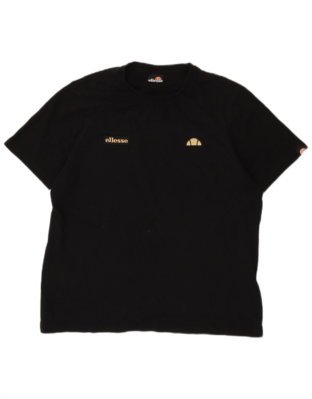 Tricou pentru bărbați Ellesse Top mare din bumbac negru