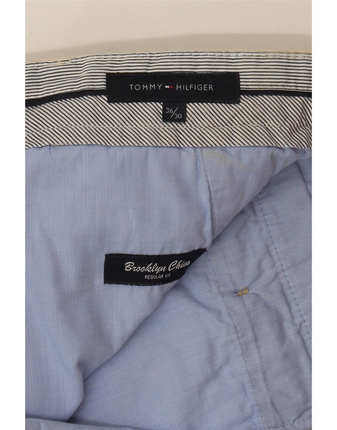 Pantaloni scurti chino TOMMY HILFIGER pentru bărbați Brooklyn Regular Fit W36 Large Beige