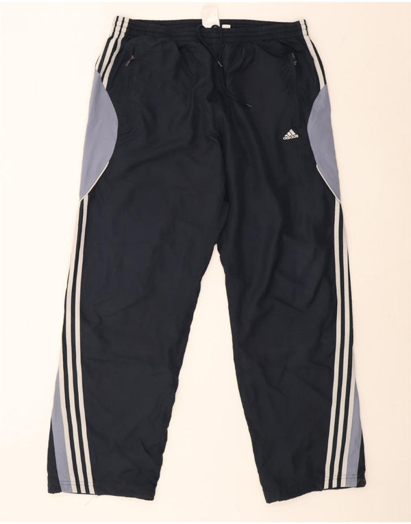 Pantaloni de trening pentru bărbați Adidas XL bleumarin poliester color bloc