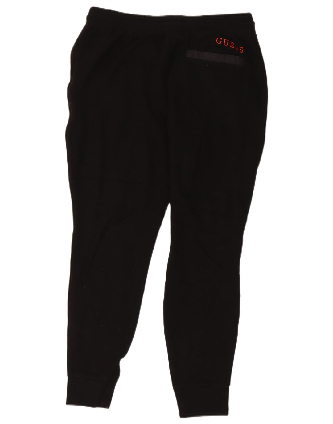 Pantaloni de trening pentru bărbați Guess Joggeri mici, negru, viscoză