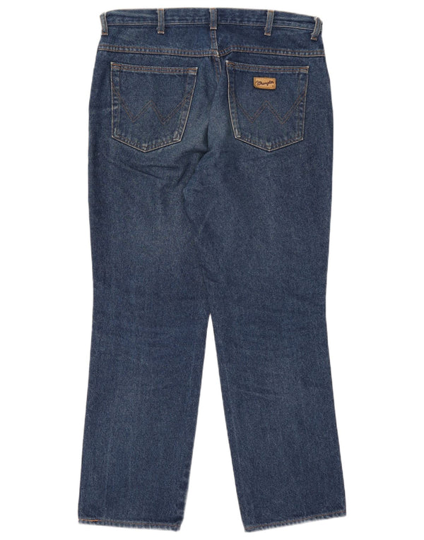 Blugi drepte pentru bărbați Wrangler Texas W36 L32 Bumbac albastru