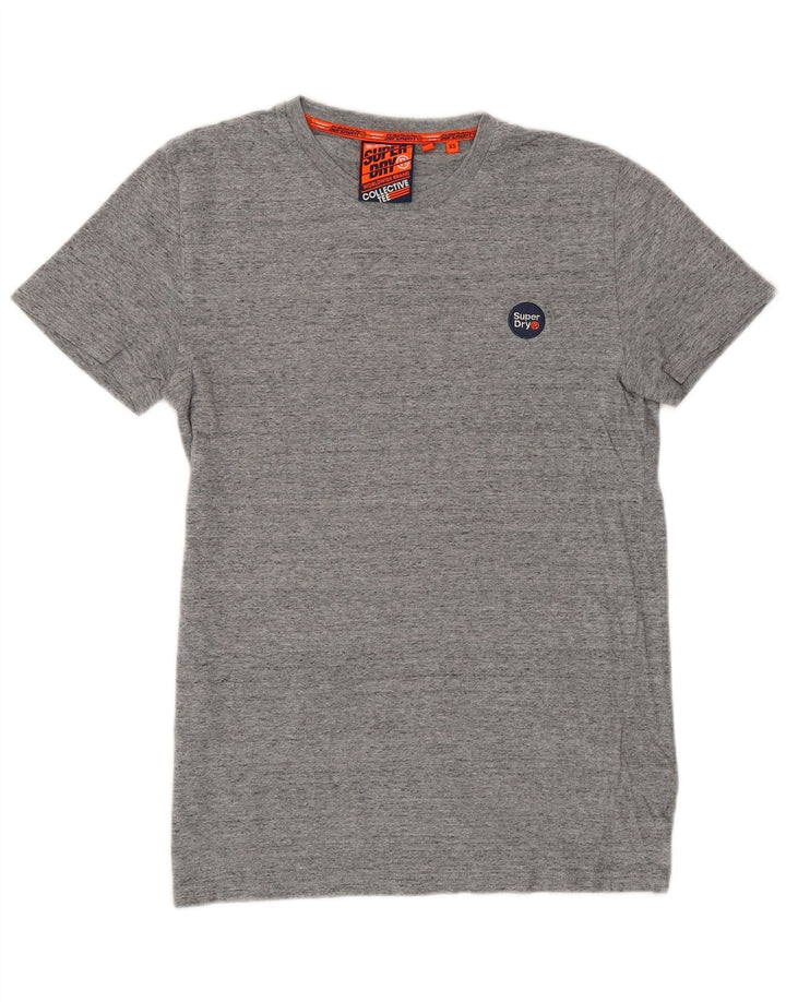 Tricou pentru bărbați Superdry Top XS bumbac cu pete gri
