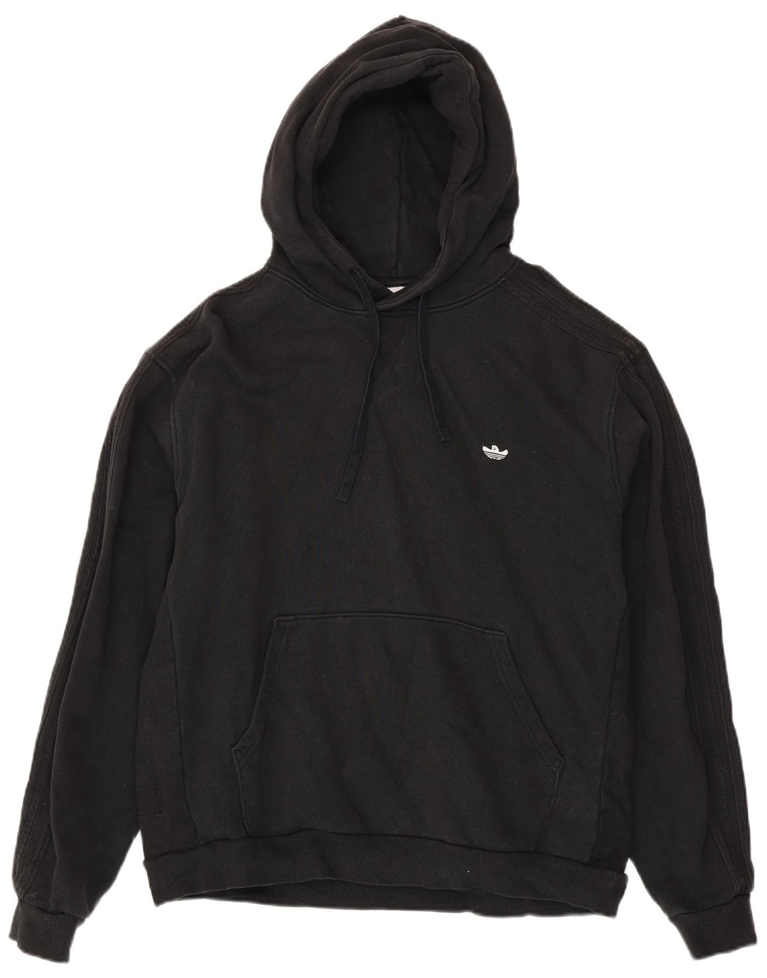 Pulover Nike pentru bărbați, bumbac mare, negru