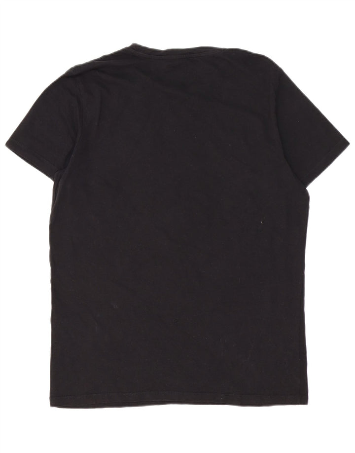 JACK & JONES Tricou grafic Core pentru bărbați Top Medium Black Bumbac