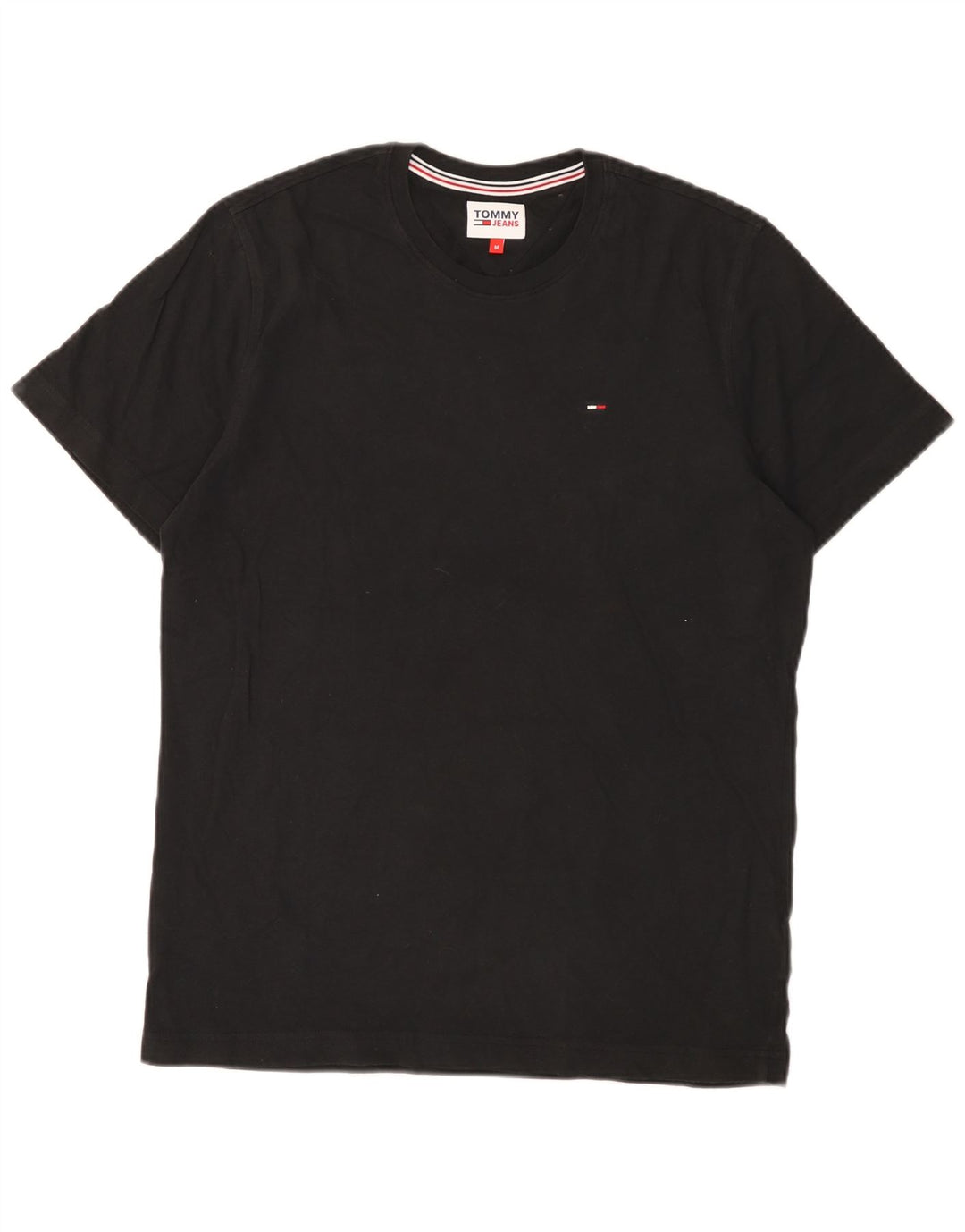 Tricou pentru bărbați Tommy Hilfiger Top mediu negru bumbac