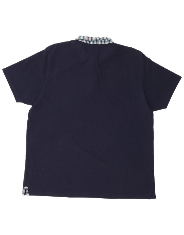 PIERRE CARDIN Cămașă polo pentru bărbați Paris Regular Fit 3XL, bumbac bleumarin