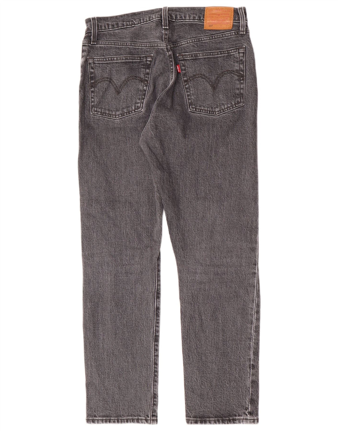 Blugi drepti 501 pentru femei Levi's W28 L28 bumbac gri