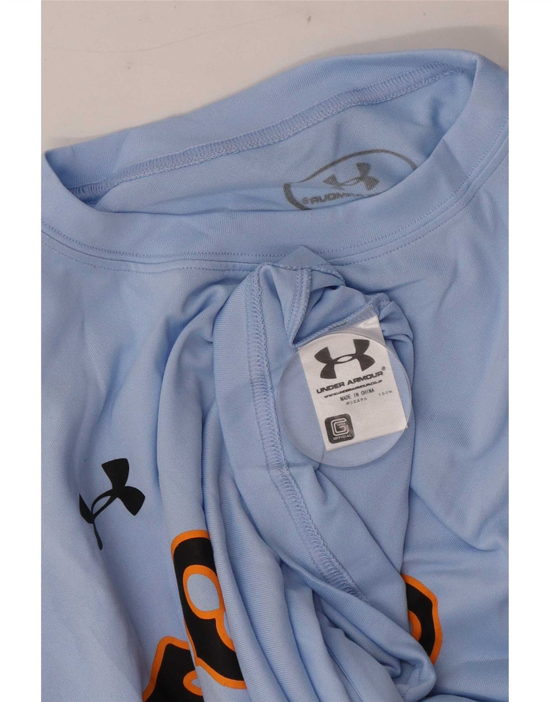 Tricou grafic pentru bărbați Under Armour Top Large Blue