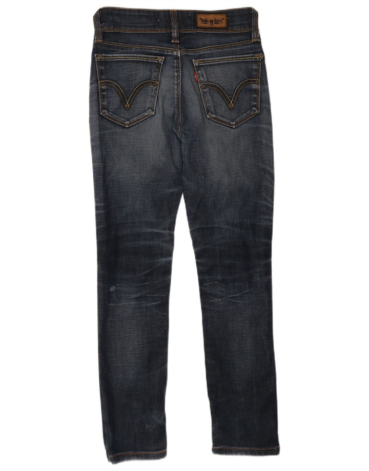 Blugi Levi's 471 Slim pentru femei W26 L34 Bumbac albastru