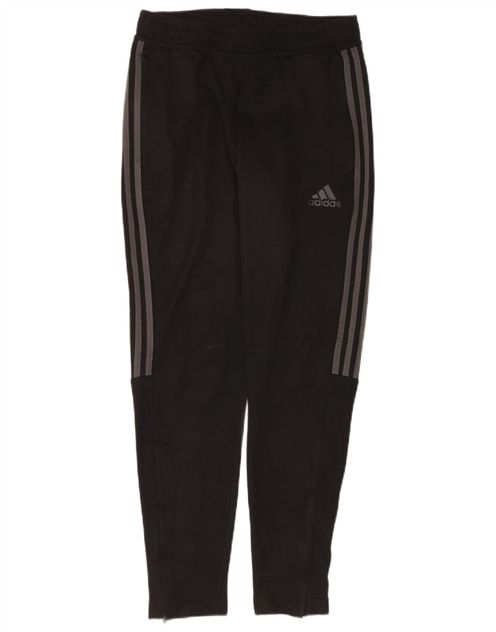 Pantaloni de trening Adidas Aeroready pentru bărbați, poliester mediu negru