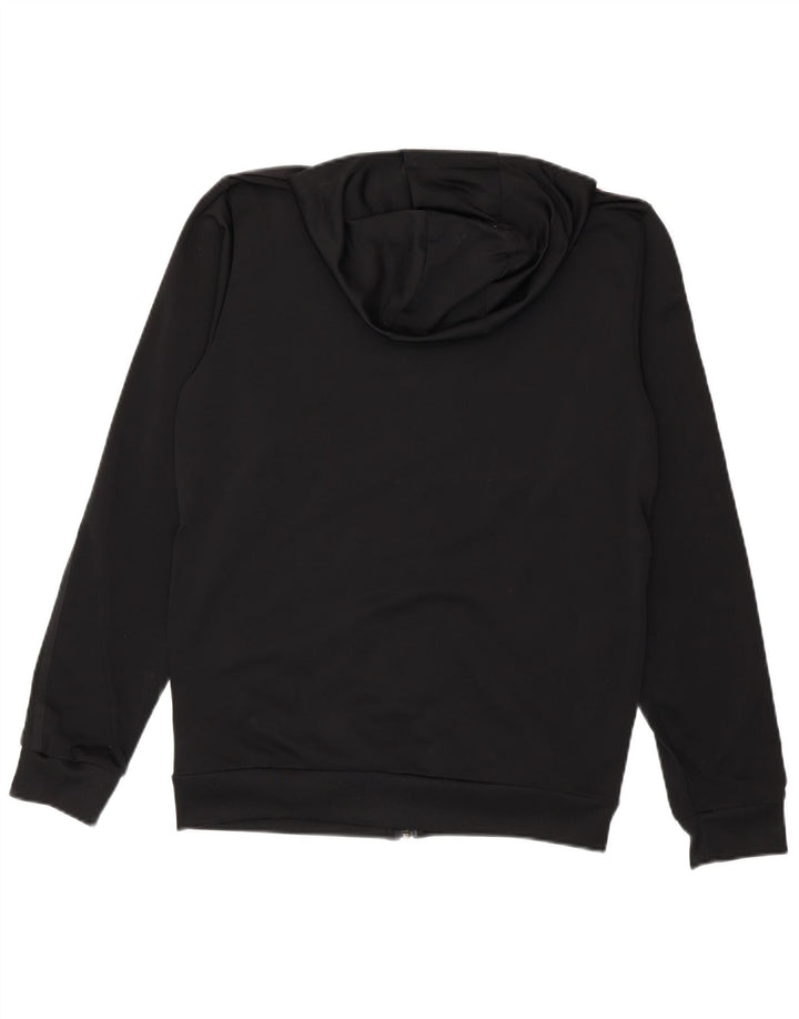 Pulover Adidas pentru bărbați, cu fermoar, UK 38/40 Poliester mediu negru