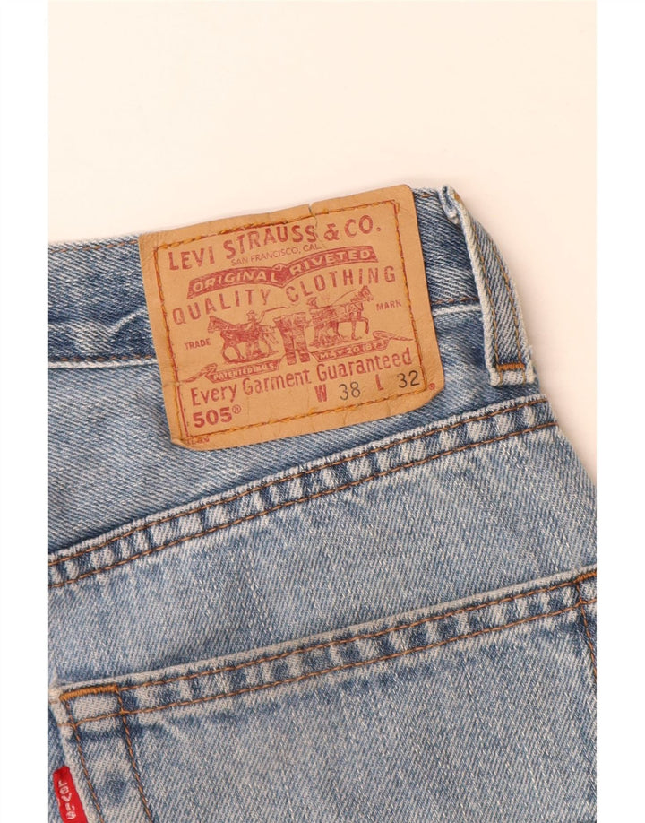 Pantaloni scurți Levi's 505 Denim W38 XL Albastru