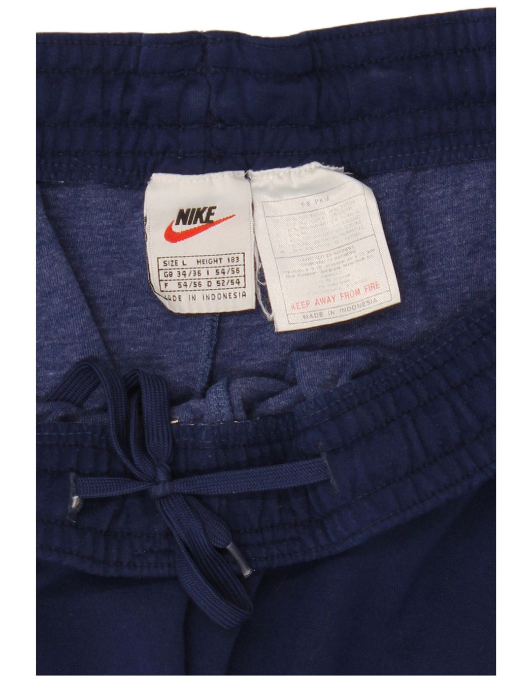 Pantaloni scurți sport Nike pentru bărbați, mari, albastru, poliester