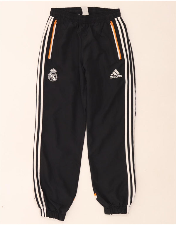 Pantaloni de trening Adidas pentru baieti Real Madrid Pantaloni de jogging 15-16 ani bleumarin