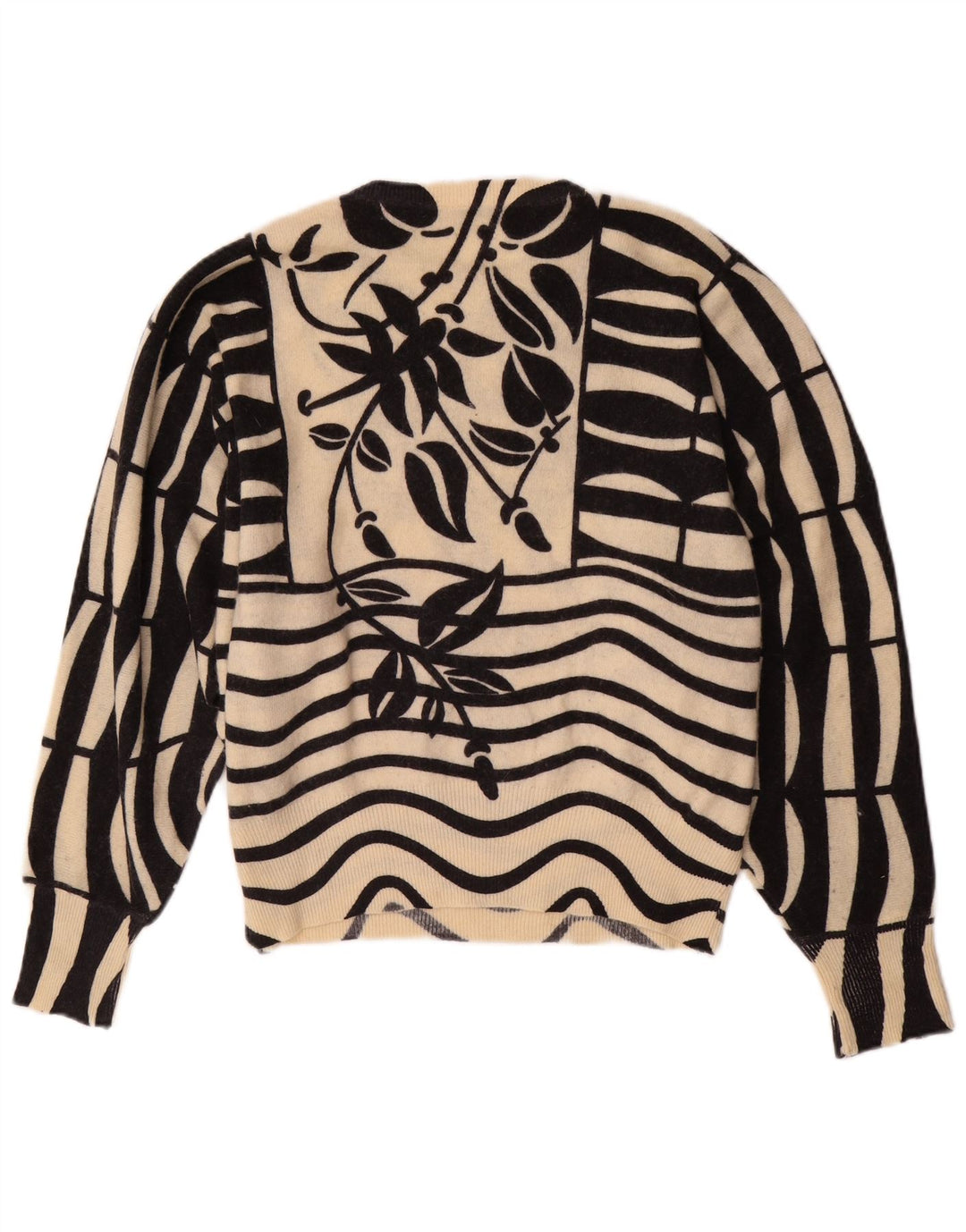 MARLY'S Pulover cu gât rotund și liliac pentru femei EU 46 XL Alb Floral