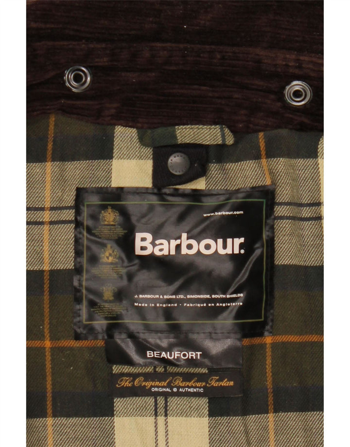 Jachetă Barbour Beaufort pentru bărbați din bumbac cerat UK 44 2XL Kaki
