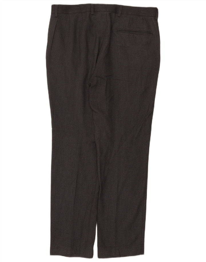 Marks & Spencer Pantaloni slim pentru bărbați L32 L29 Poliester gri
