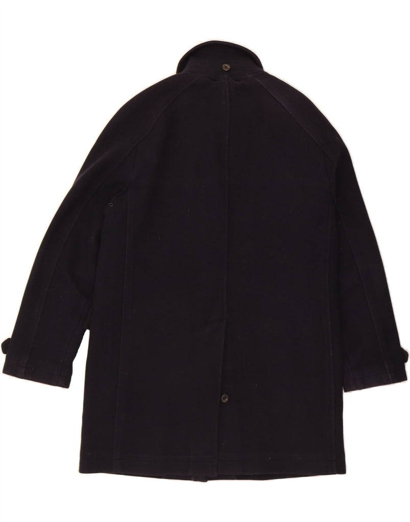 COACH Womens Overcoat UK 38 Medium Navy Blue Wool Vintage Coach and Second-Hand Coach from Messina Hembry 
