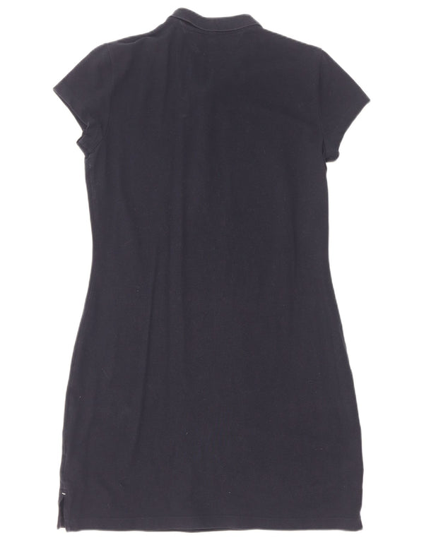Rochie polo Tommy Hilfiger pentru femei Slim Fit UK 14 Mare Bumbac bleumarin