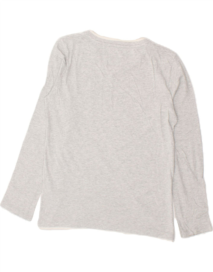 WOOLRICH Boys Top Long Sleeve 11-12 Years Grey Cotton Vintage Woolrich and Second-Hand Woolrich from Messina Hembry 