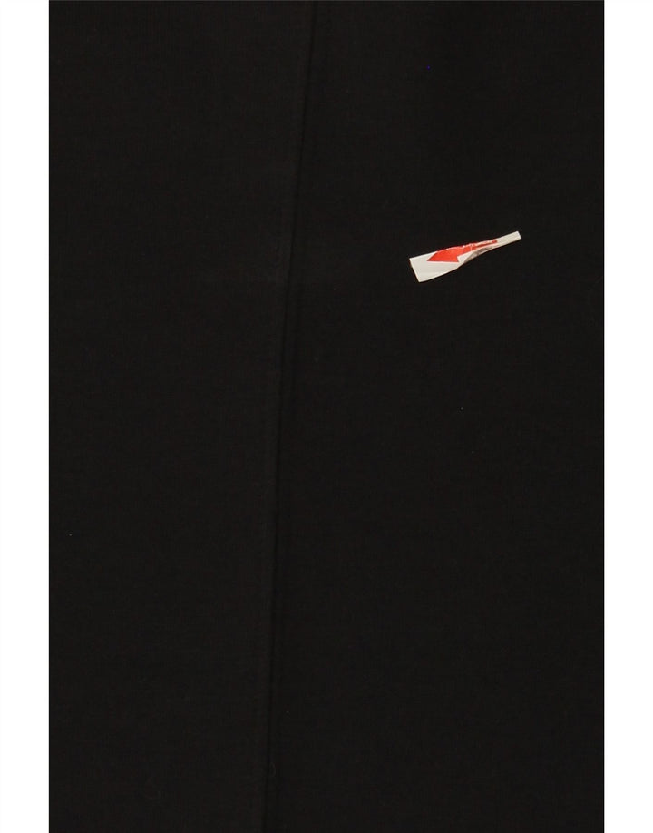 Pulover Nike Crop pentru femei UK 10 Bumbac negru mic