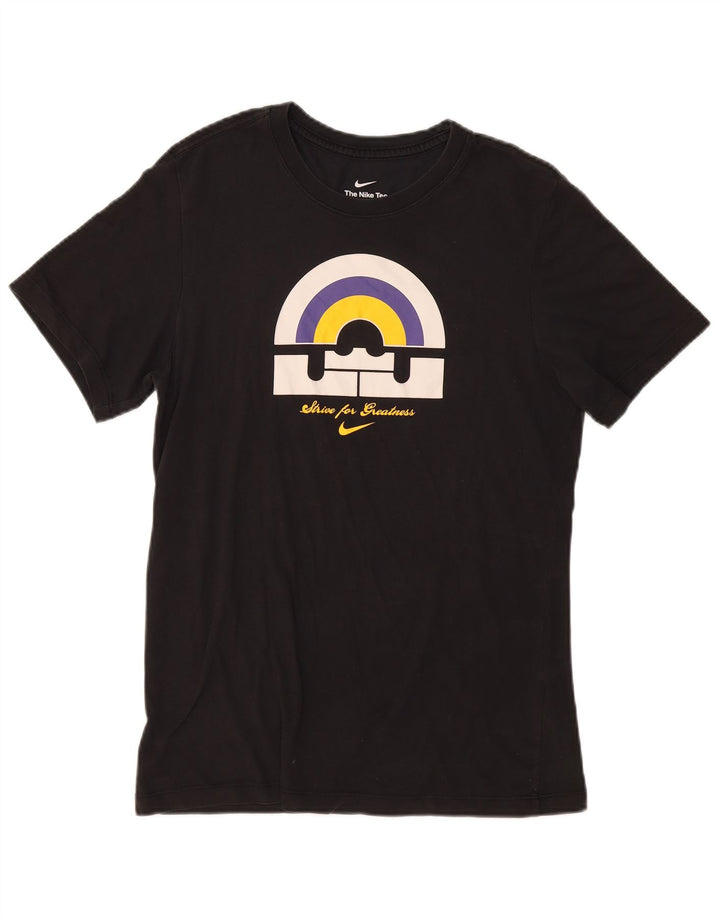 Tricou grafic Nike pentru bărbați Top mic negru
